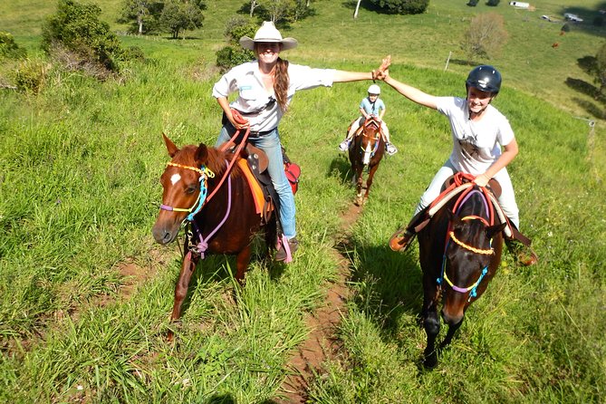 Country Day Ride from Mt Goomboorian with Rainbow Beach Horse Rides