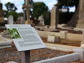 Stories of the Everyday Interpretive Trail - West Terrace Cemetery