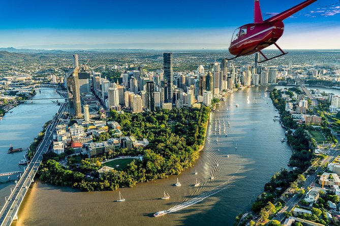 Private Helicopter Scenic Tour of Brisbane - 25min