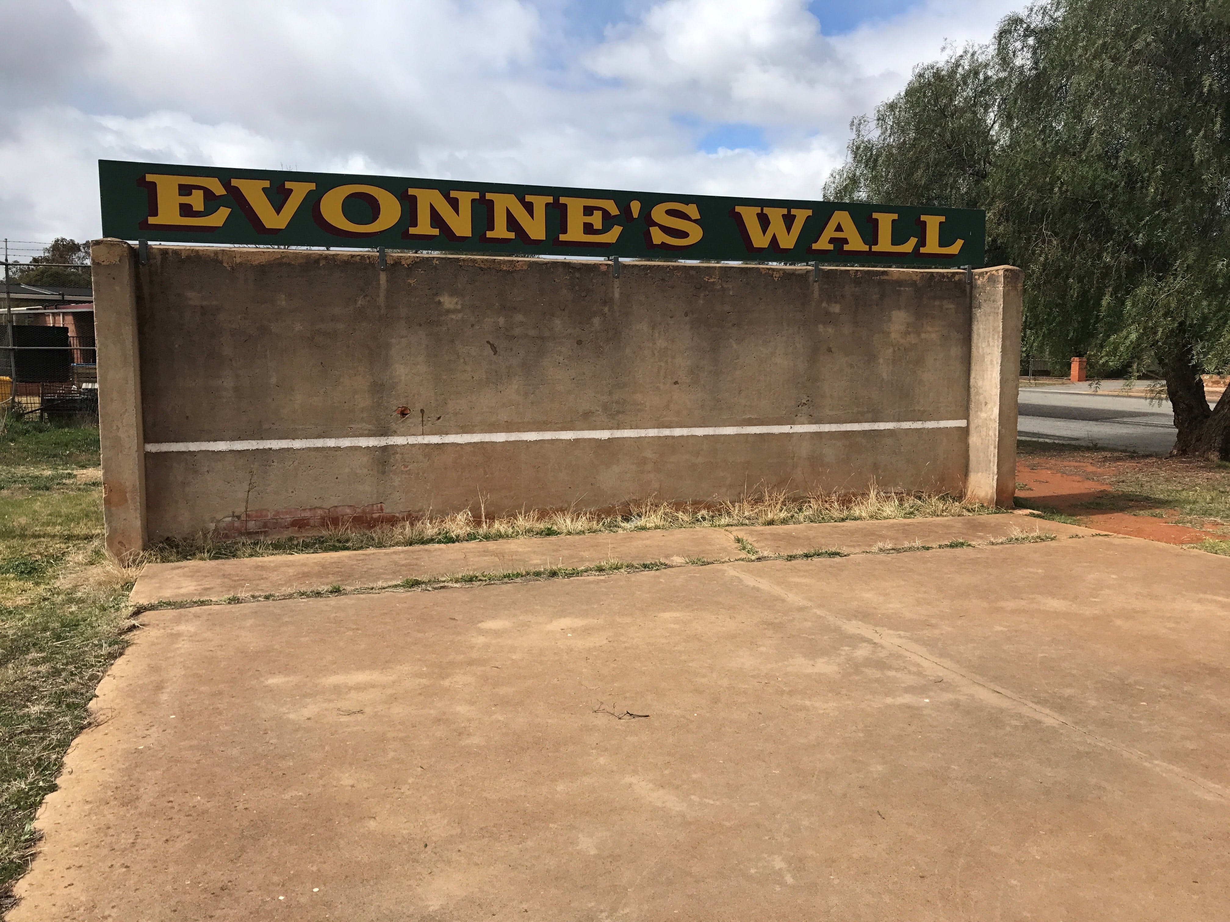 Evonne Goolagong-Cawley Wall