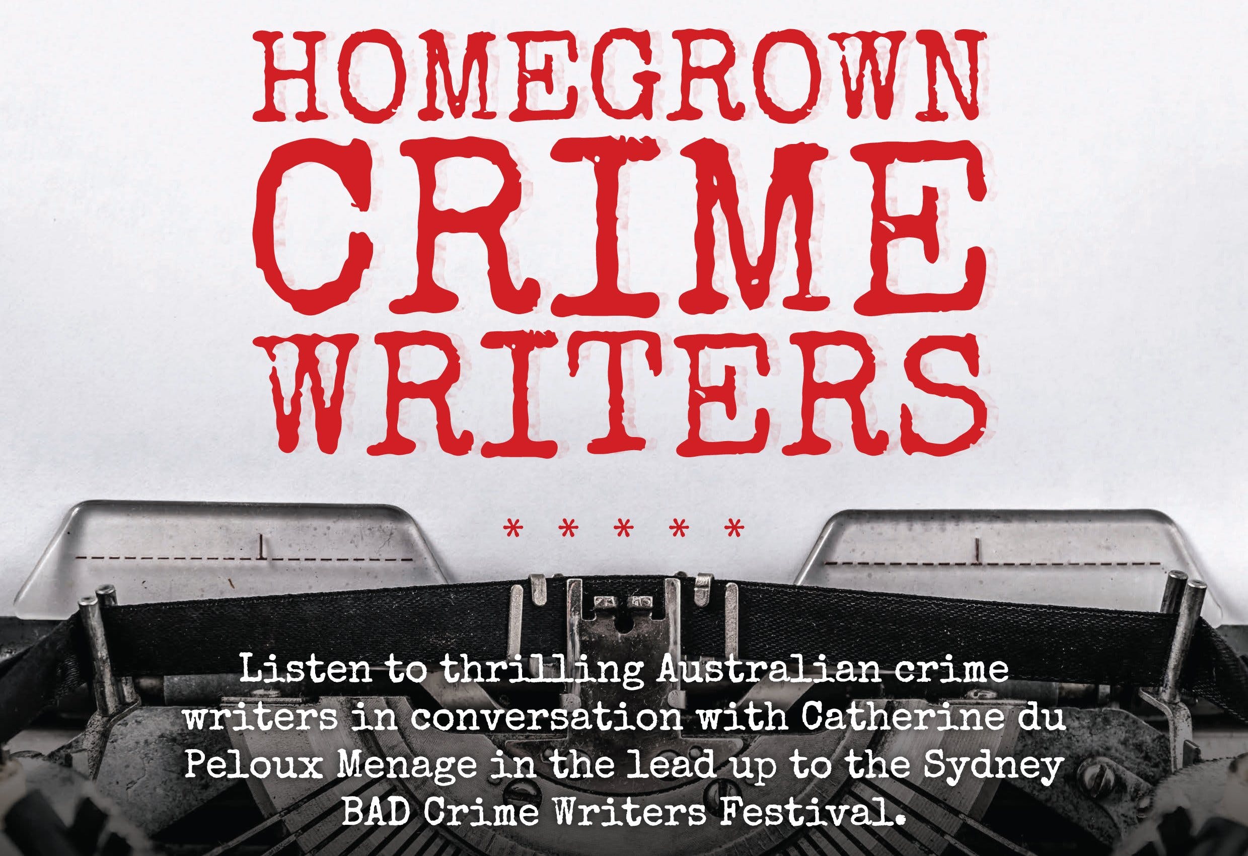 Sydney Crime Writers Festival